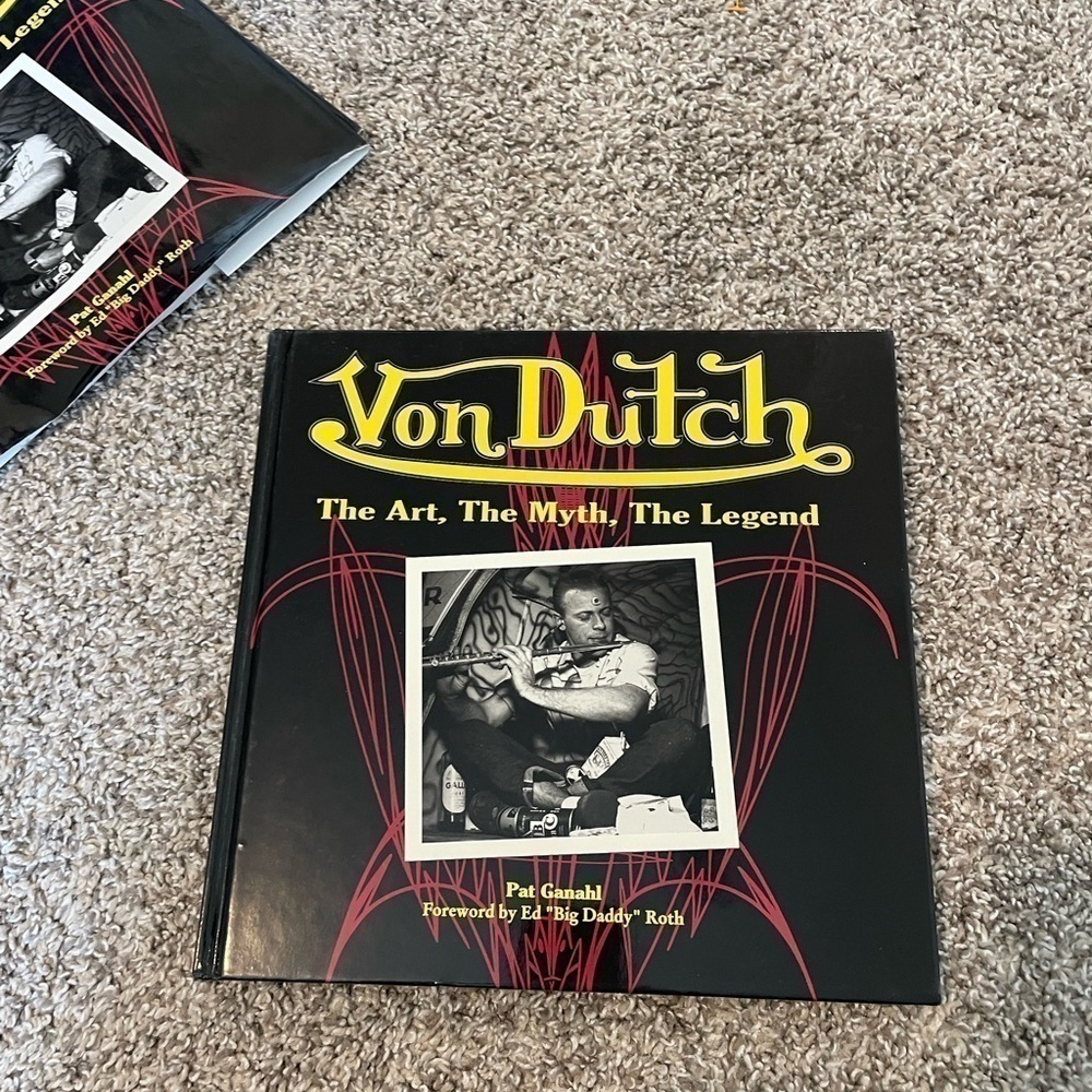 Von Dutch coffee table book decor
